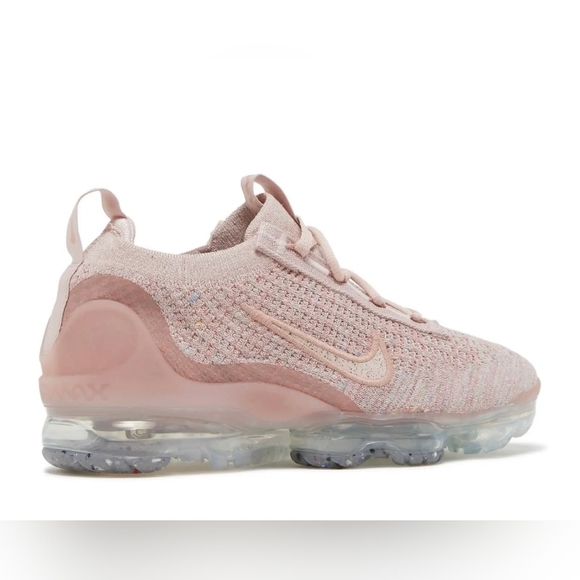 Nike Air VaporMax 2021 Flyknit Pink Oxford/Rose DJ9975-600 Women's Air Max NEW - Picture 8 of 12